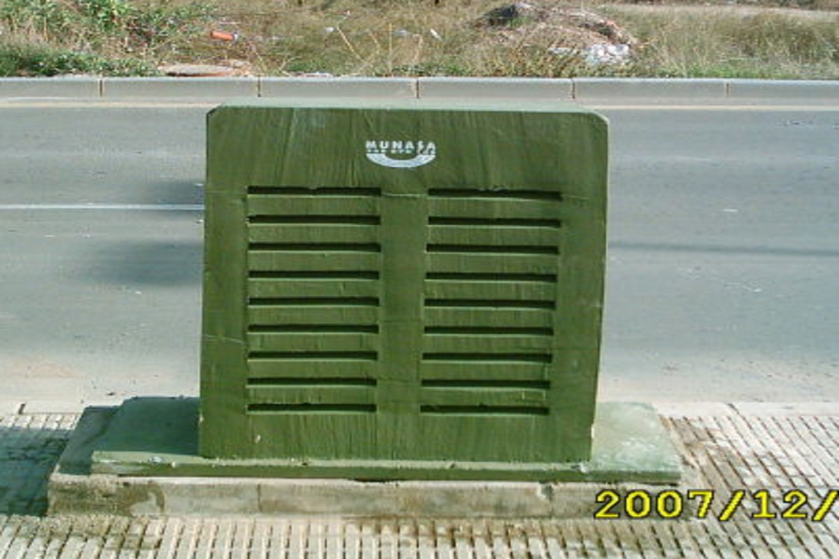  Saneamiento Murcia, caseta ventilación